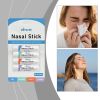 4 Pack Aromatherapy Nasal Inhaler Sticks, 4 Natural Fragrances Refreshing Nasal Sticks for Daily Energy Boost & Relaxation
