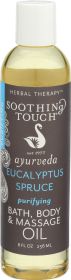 Eucalyptus Spruce Bath, Body & Massage Oil â€“ Ayurvedic Blend for Relaxation, Respiratory Support & Cold Relief â€“ 8oz, 1 Gallon & 5 Gallon Options
