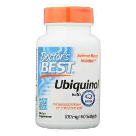 Doctor's Best - Ubiquinol 100mg - 1 Each-60 Sgel