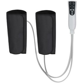 Leg Massager with Heat, Air Compression Calf Massager with 3 Modes & 3 Intensities, 2 Heating Levels