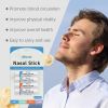 4 Pack Aromatherapy Nasal Inhaler Sticks, 4 Natural Fragrances Refreshing Nasal Sticks for Daily Energy Boost & Relaxation