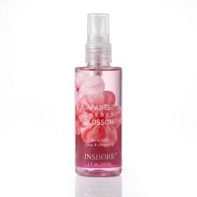 Fragrance Body Mist Spray - Moisturizing Scented Perfume Mist for Daily Use, Refreshing Hydrating Formula, 3 fl. oz./88 ml (shape: Cherry blossoms)